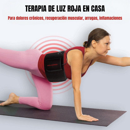 Luminora AuraFLEX Cinturón de Terapia de Luz Roja e Infrarroja