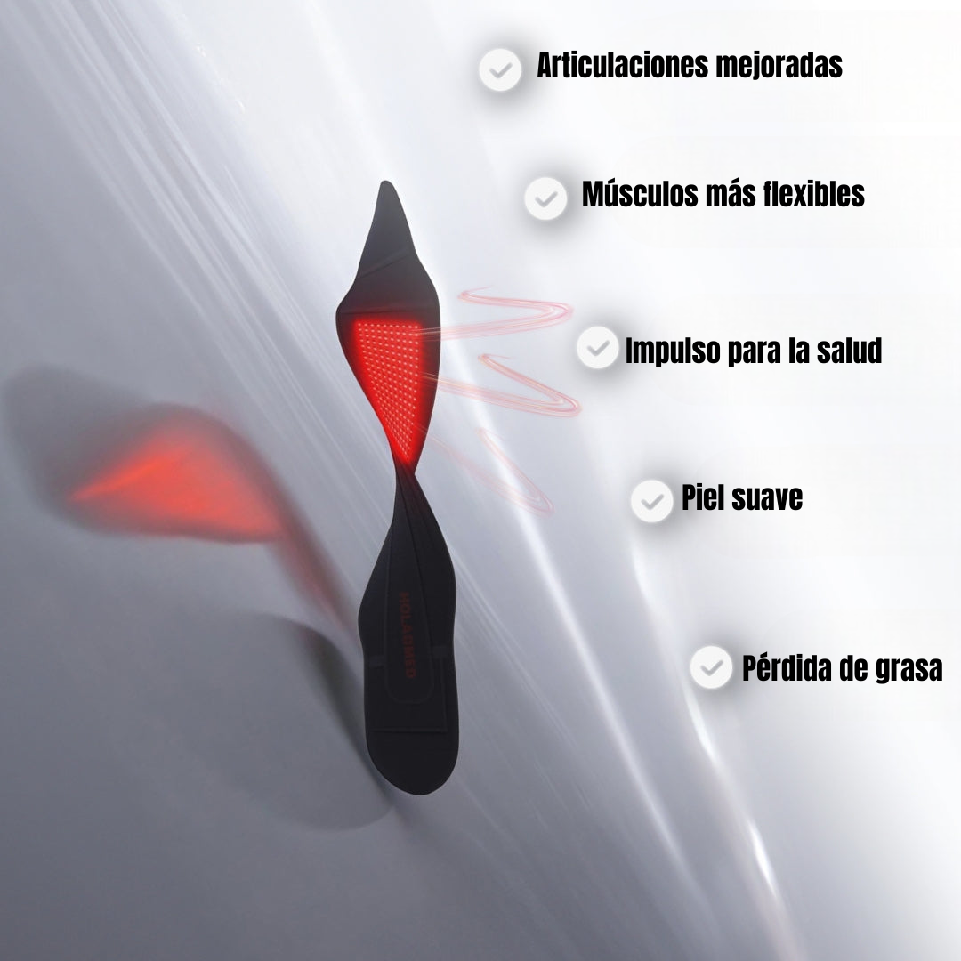 Luminora AuraFLEX Cinturón de Terapia de Luz Roja e Infrarroja